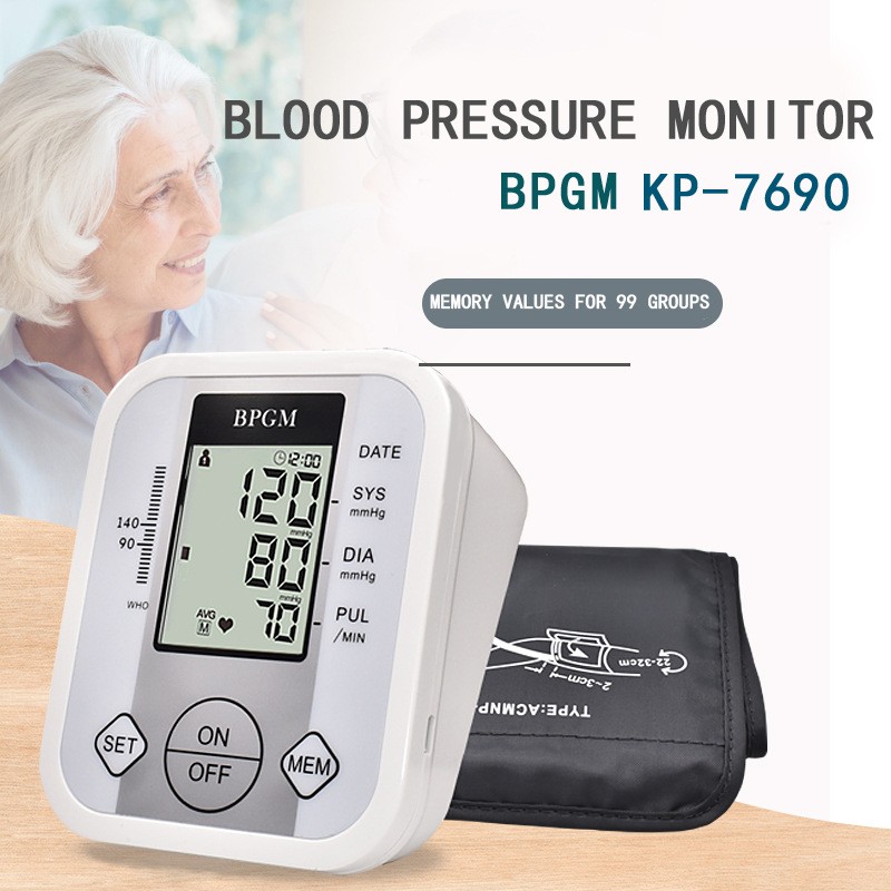 Best price for Blood Pressure Monitor Upper Arm Digital Tensiometer ...
