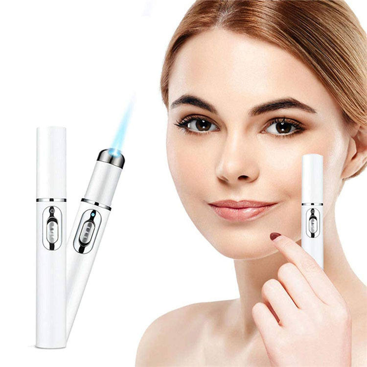 Acne Wrinkle Removal Laser Pen Skin Spots Removal Anti Varicose Veins Spider Vein Gum Treatment Portable Medical Blue Light Therapy