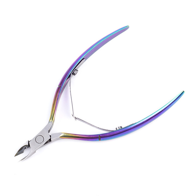 Cuticle Nippers Nail Manicure Scissors Cuticle Clippers Trimmer Dead Skin Remover Pedicure Stainless Steel Cutters Tools