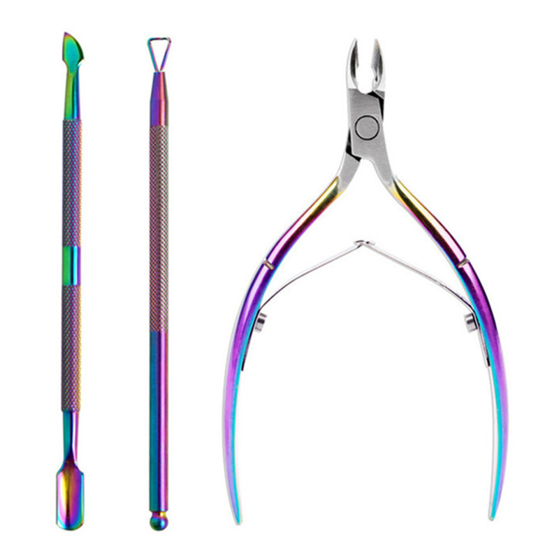 Cuticle Nippers Nail Manicure Scissors Cuticle Clippers Trimmer Dead Skin Remover Pedicure Stainless Steel Cutters Tools