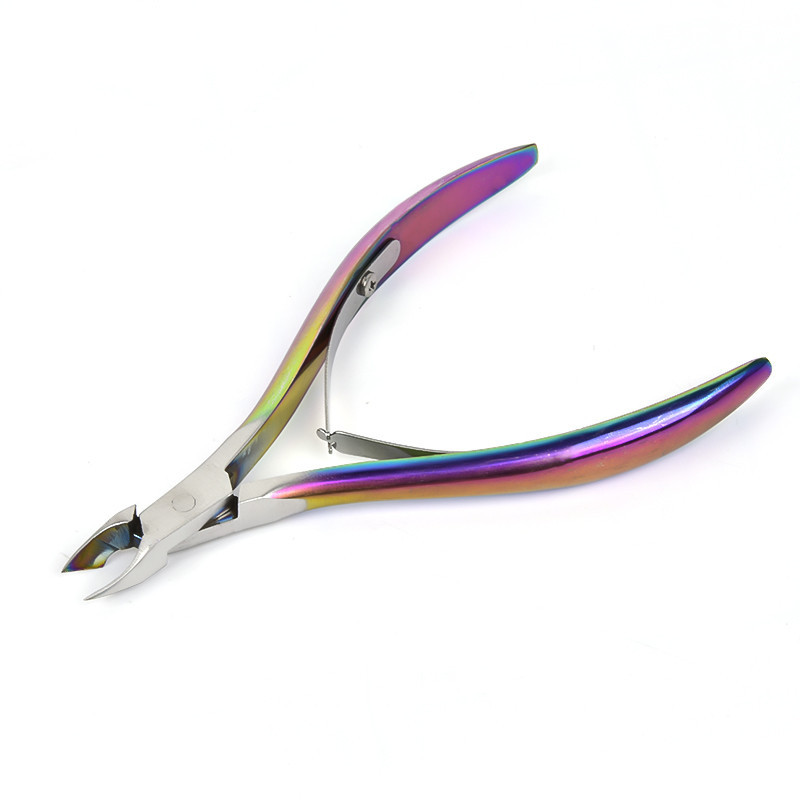 Cuticle Nippers Nail Manicure Scissors Cuticle Clippers Trimmer Dead Skin Remover Pedicure Stainless Steel Cutters Tools