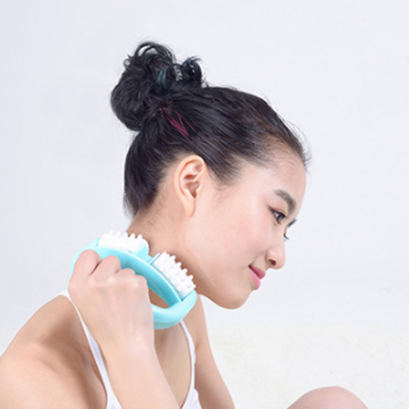Beauty Massager D Type Fast Anti Cellulite Roller Handheld Anti Cellulite Leg Abdomen Neck Buttocks Massager Face Lift Tools Roller Health Care Cellulite Massage