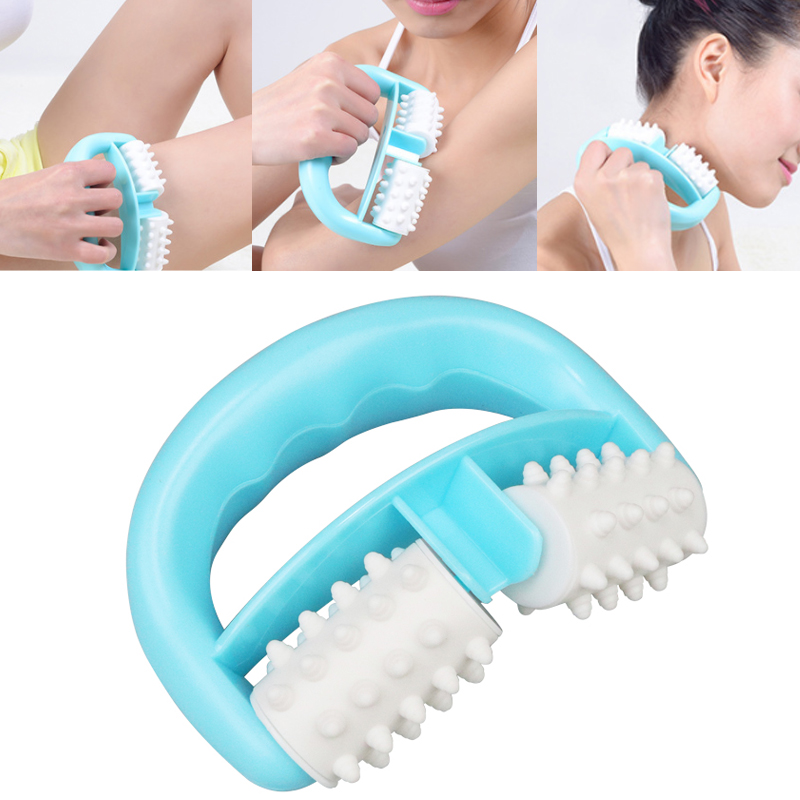 Beauty Massager D Type Fast Anti Cellulite Roller Handheld Anti Cellulite Leg Abdomen Neck Buttocks Massager Face Lift Tools Roller Health Care Cellulite Massage