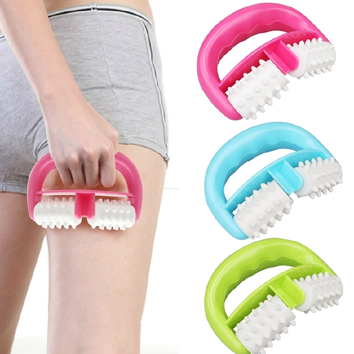 Beauty Massager D Type Fast Anti Cellulite Roller Handheld Anti Cellulite Leg Abdomen Neck Buttocks Massager Face Lift Tools Roller Health Care Cellulite Massage
