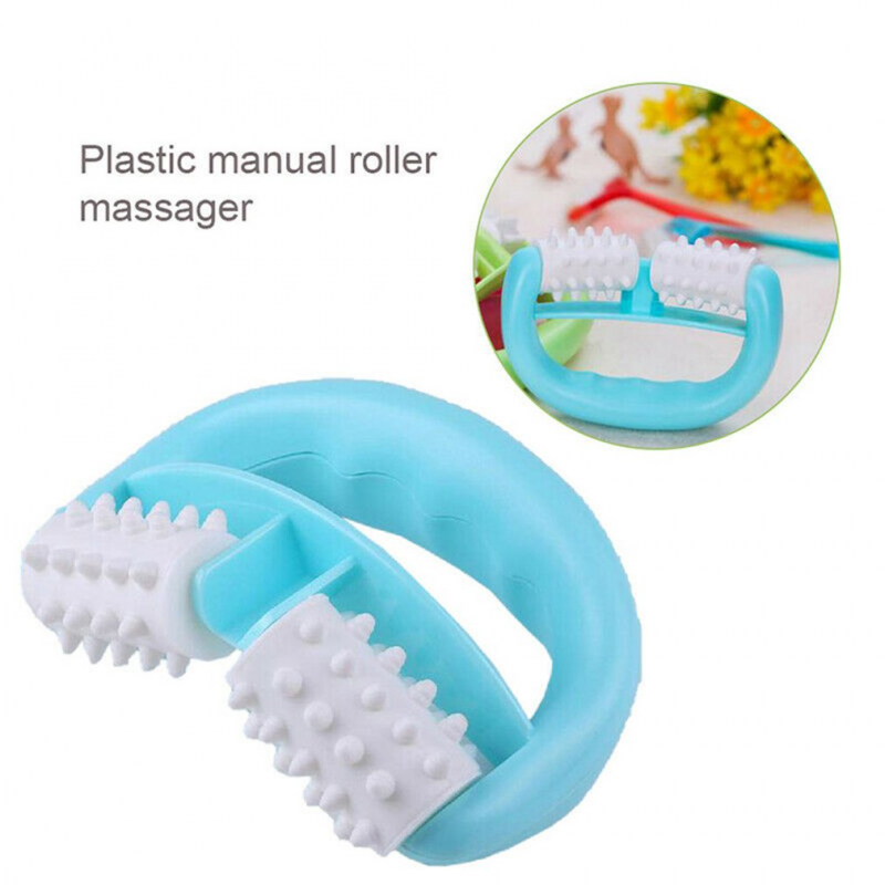 Beauty Massager D Type Fast Anti Cellulite Roller Handheld Anti Cellulite Leg Abdomen Neck Buttocks Massager Face Lift Tools Roller Health Care Cellulite Massage