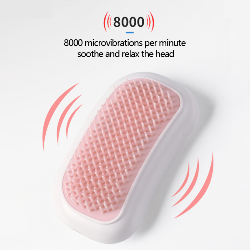 New Arrivals Head Massager Scalp Hair Brush Comb Electric Vibrating Neck For Hair Growth Migrane Waist Silicone Silica Gel Shoulder Body