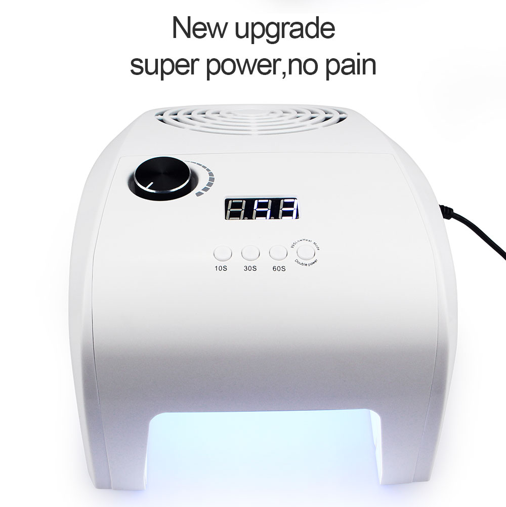 New Arrival Multifunctional 3 in 1 Silent 35000RPM Manicure Machine Powerful Vacuum Cleaner 48W UV LED Nail Lamp Quickly Dry All Nail Polish view 8