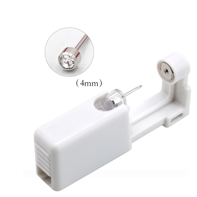 1pc Disposable Ear Piercing Device, Low Pain Piercing Artifact, Hypoallergenic Ear Nail Gun Piercing, Professional Painless Ear Piercing, Automatic Hand-piercing Tool view 9