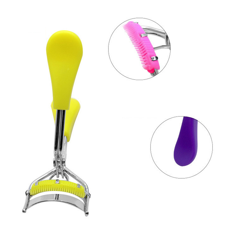 1PC Comb Eyelash Curler Professional Eyelash Curler Folding False Eyelashes Auxiliary Eyelash Curling Clip Small Makeup Tools view 8