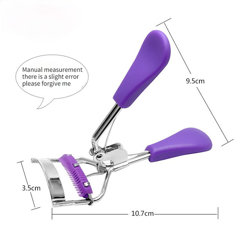 1PC Comb Eyelash Curler Professional Eyelash Curler Folding False Eyelashes Auxiliary Eyelash Curling Clip Small Makeup Tools view 7