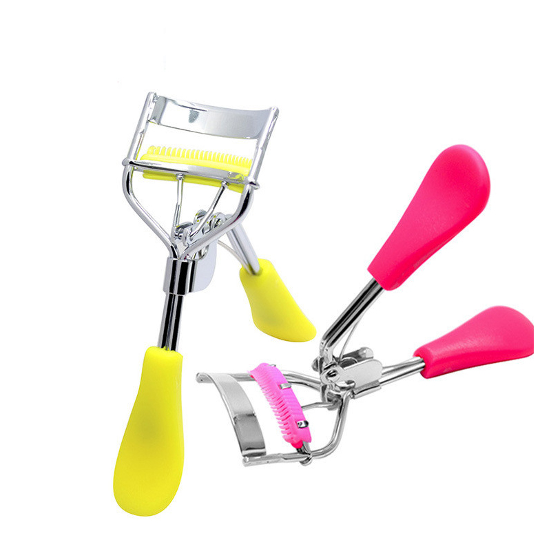1PC Comb Eyelash Curler Professional Eyelash Curler Folding False Eyelashes Auxiliary Eyelash Curling Clip Small Makeup Tools view 10