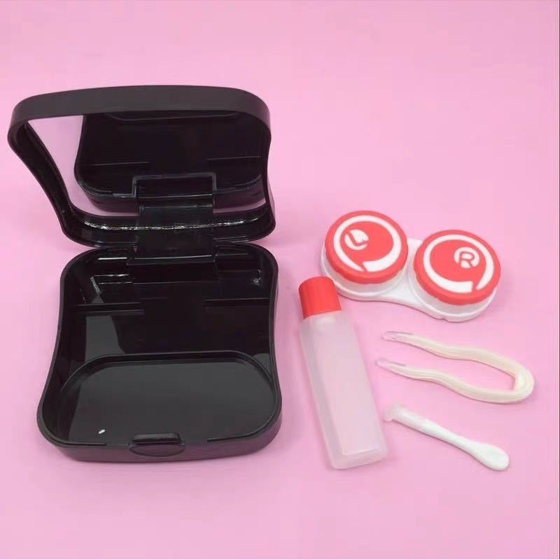 New Arrival Portable Holder Contact Lens Case with Mirror Lenses Box for Travel Container view 5