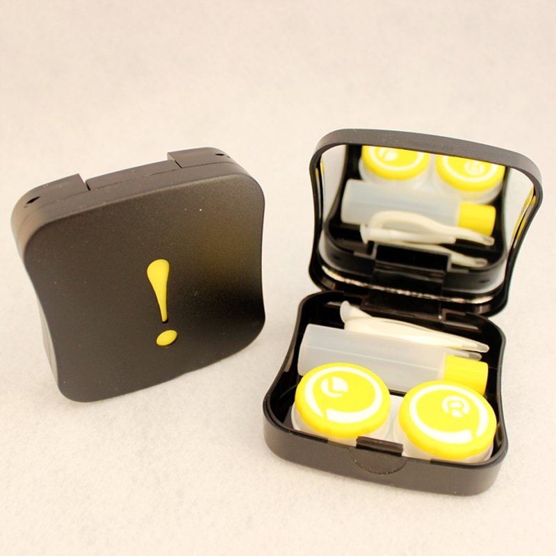 New Arrival Portable Holder Contact Lens Case with Mirror Lenses Box for Travel Container view 3