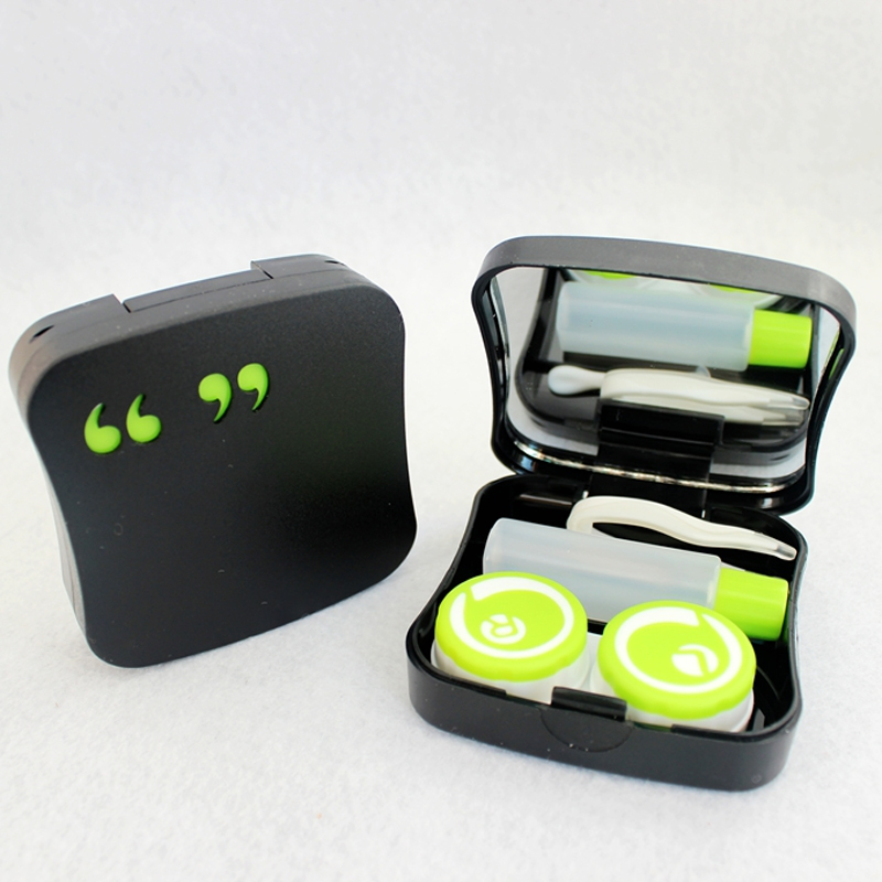 New Arrival Portable Holder Contact Lens Case with Mirror Lenses Box for Travel Container view 2