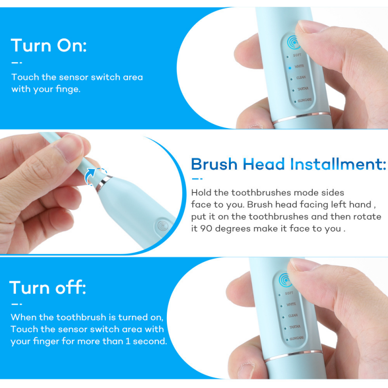 Electric Dental Calculus Remover Dental Cleaning Device Teeth Cleaner 5 gears IPX7 Waterproof Tooth Whitening Irrigator Remove Tartar Scaler Teeth Care