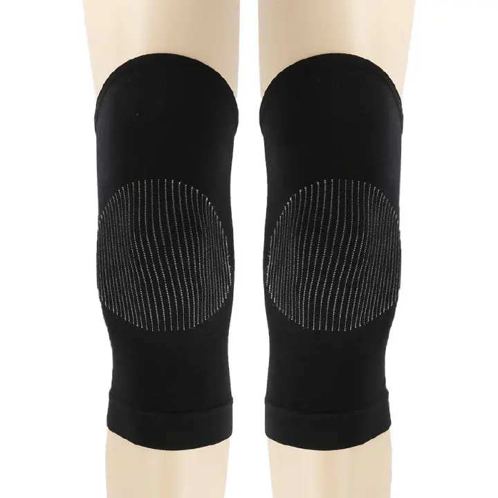 New Arrival 1 Pair Elastic Sports Kneepad Fitness Kneeling Pad Knee Brace Support Protectors Suitable for Fitness Basketball Cycling