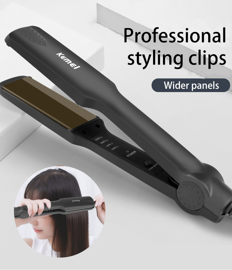 Professional Tourmaline Ceramic Hair Straightening Irons Fast Heating Floating Panels Hair Straight Styling Tools