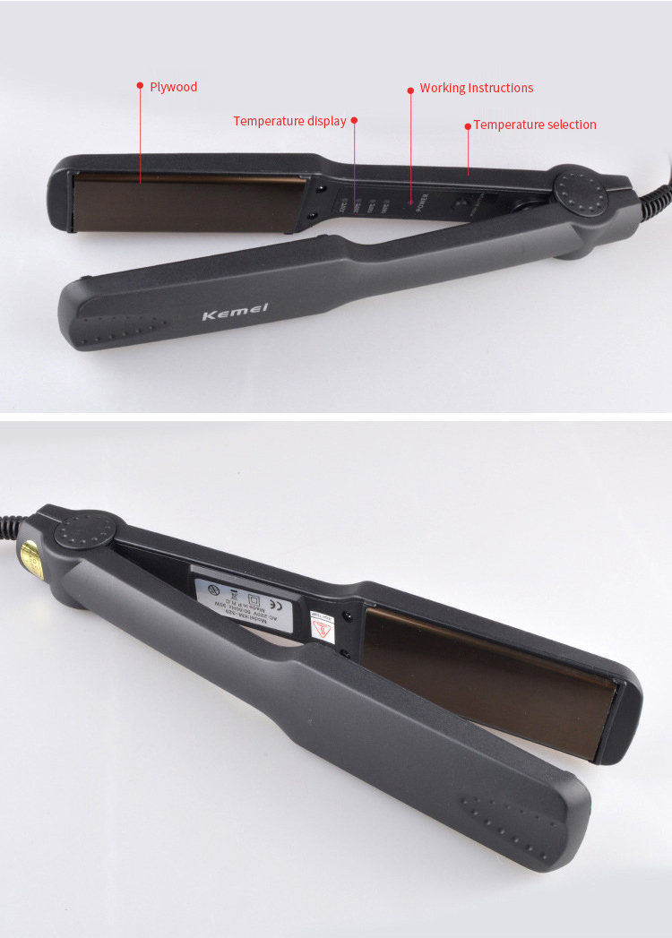 Professional Tourmaline Ceramic Hair Straightening Irons Fast Heating Floating Panels Hair Straight Styling Tools