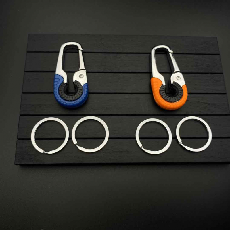 Touring car key chain Steel chain Cabin outdoor metal key chain Casual camping key accessories