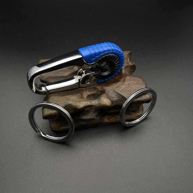 Touring car key chain Steel chain Cabin outdoor metal key chain Casual camping key accessories