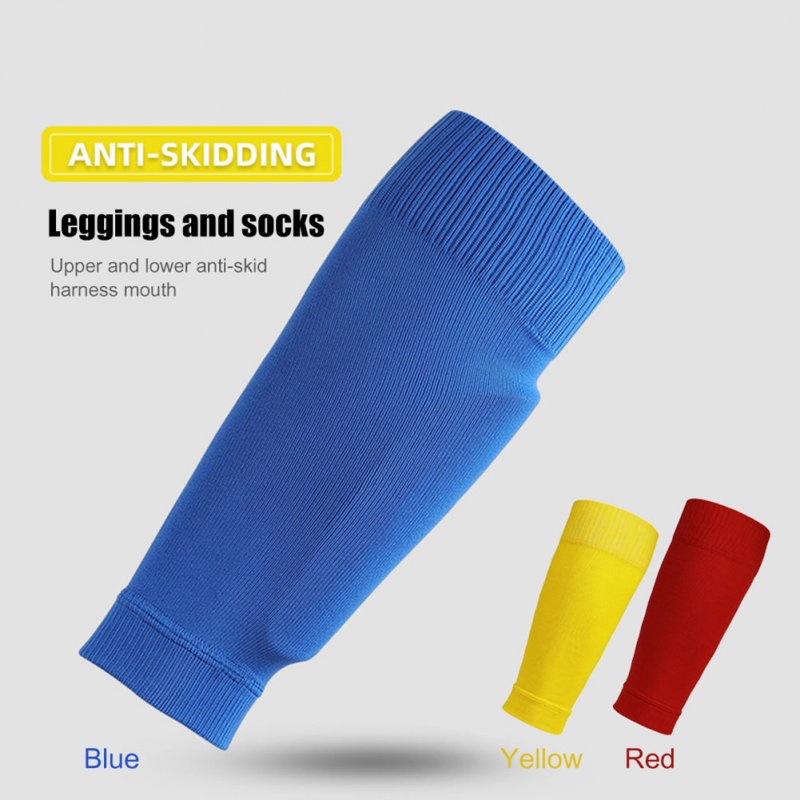 1 pair Men's Leg Warmers Basketball Football Sports Socks Adult Shin Guard Calf Socks Children's Leg Brace Socks Calcetines Hombre New