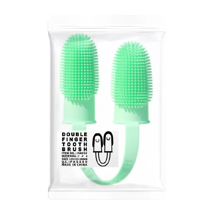 Soft Pet Finger Toothbrush Teeth Cleaning Bad Breath Care Nontoxic Silicone Tooth Brush Tool Dog Cat Cleaning Supplies dogs Grooming