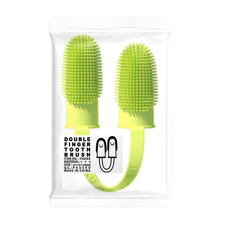 Soft Pet Finger Toothbrush Teeth Cleaning Bad Breath Care Nontoxic Silicone Tooth Brush Tool Dog Cat Cleaning Supplies dogs Grooming