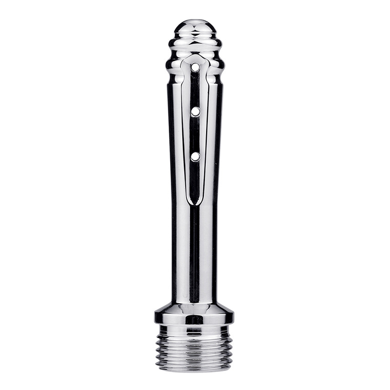 Stainless Steel Metal Anal Cleaner Bidet Faucets Rushed Anal Douche Shower Cleaning Enemator Enema Butt Plugs Tap Adult