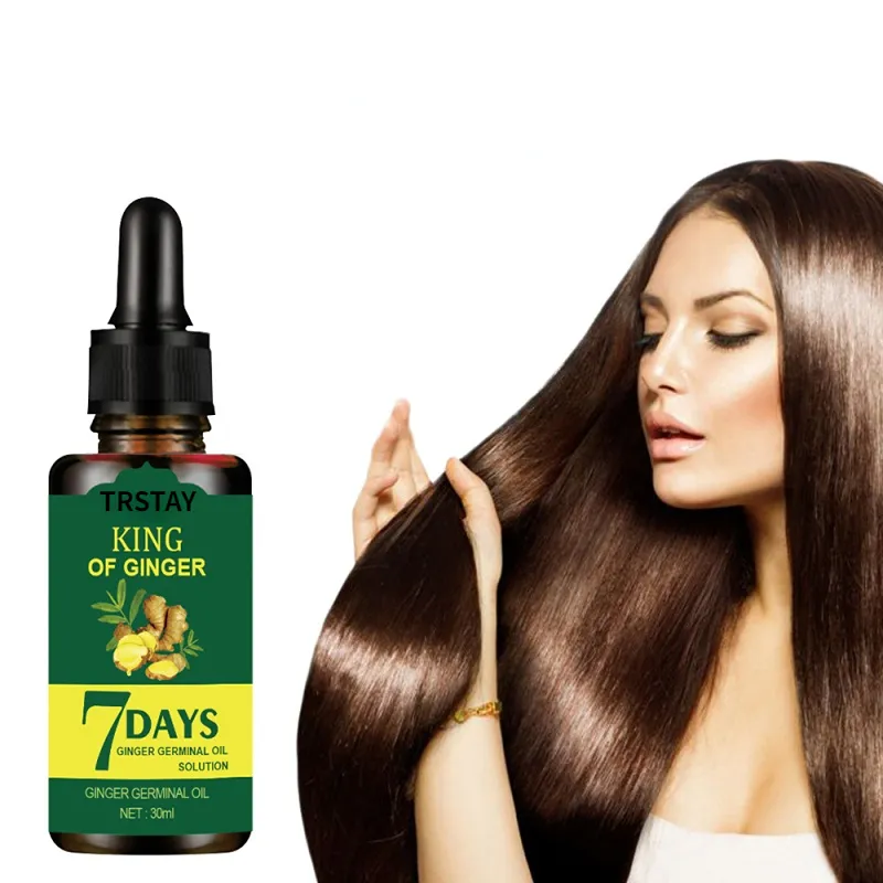 30ml Ginger Hair Care Essential Oil 7 Day Improves Scalp Environment Hair Loss Treatment Hair Growth Care Essence Oil Hair & Scalp Care