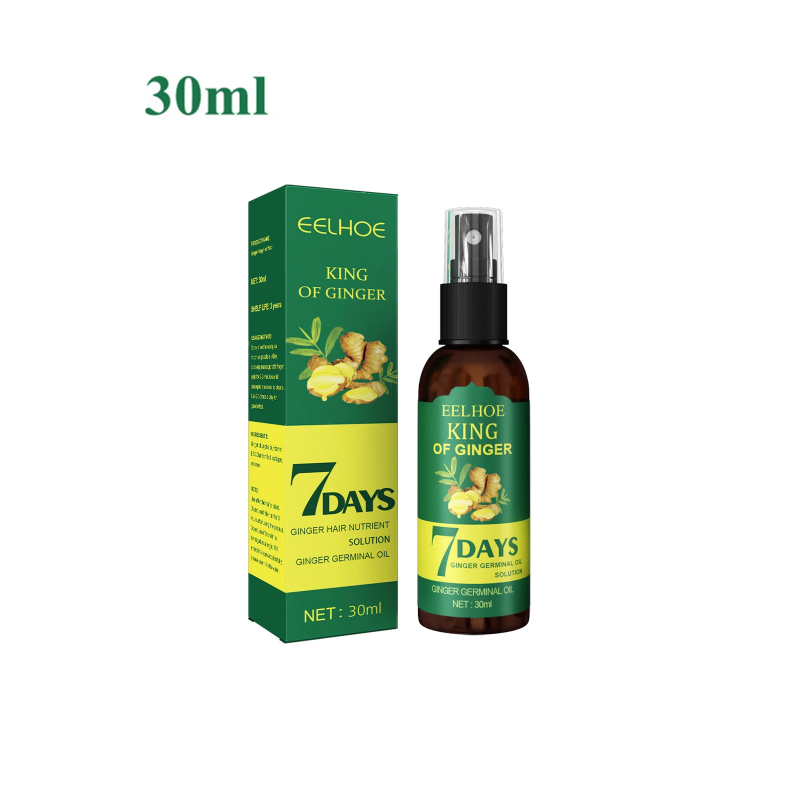 30ml Ginger Hair Care Essential Oil 7 Day Improves Scalp Environment Hair Loss Treatment Hair Growth Care Essence Oil Hair & Scalp Care