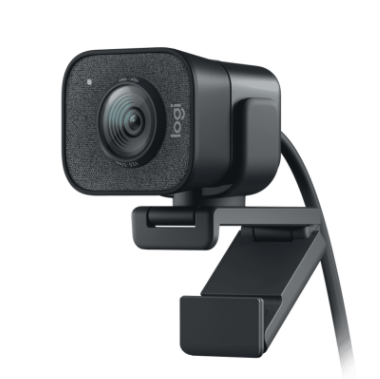 LOGITECH STREAMCAM WHITE WEBCAMERA 60FPS USB-C FULL HD 1080P DUAL MICROPHONE FOR ONLINE STUDY