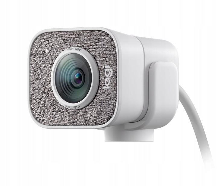 LOGITECH STREAMCAM WHITE WEBCAMERA 60FPS USB-C FULL HD 1080P DUAL MICROPHONE FOR ONLINE STUDY
