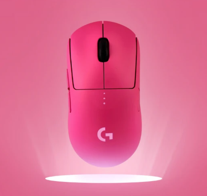 LOGITECH PINK G PRO WIRELESS LIMITED EDITION GAMING MOUSE
