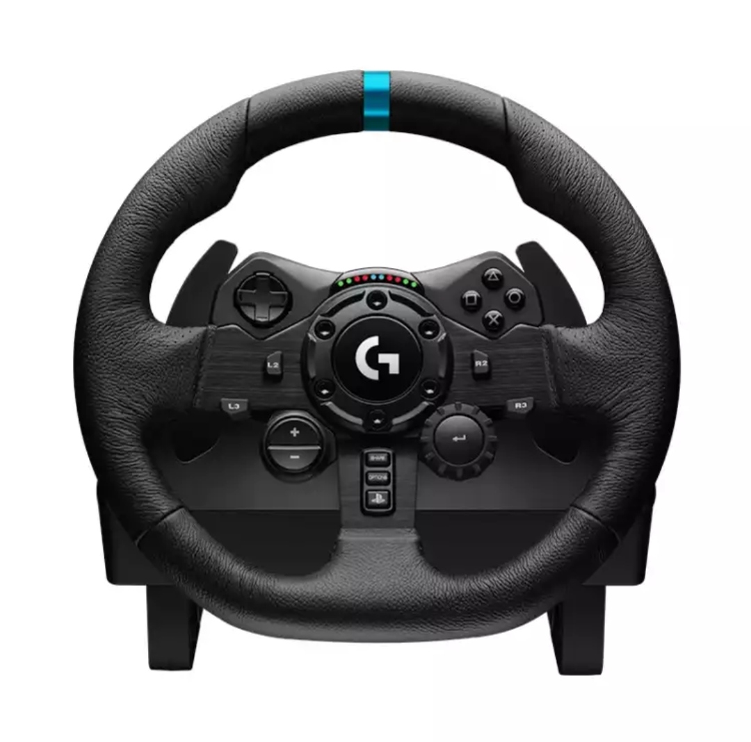 LOGITECH G923 RACING STEERING WHEEL FOR GAMING SIMULATION DRIVING PS3/PS4/PS5 FORCE FEEDBACK