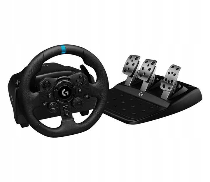 LOGITECH G923 RACING STEERING WHEEL FOR GAMING SIMULATION DRIVING PS3/PS4/PS5 FORCE FEEDBACK
