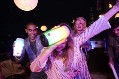 JBL Pulse 4 - Portable Bluetooth Speaker with 360 degrees LED lights, powerful sound and deep bass
