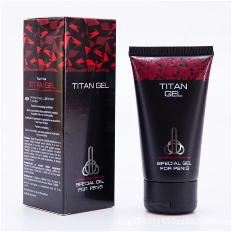 TITAN GEL Penis Enlargement Gel Male Penis Extension Massage Cream Essential Oil Adult Toy Male Enhancement