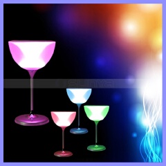 Home Wine Glass Bedside Lamp with Bluetooth Speaker