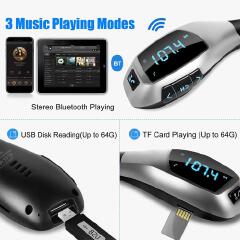 X5 LCD Display Car Bluetooth Kit Handsfree Call FM Radio MP3 Player USB Charger Car Accessories