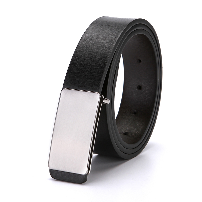 Men and women Fashion slide buckle Belt PU Leather Casual  Leisure Belts
