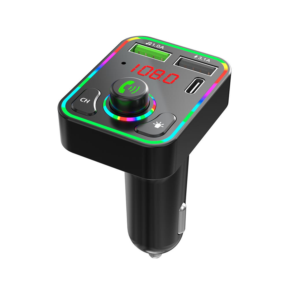 Bluetooth Wireless Car FM Transmitter MP3 Player Radio Adapter USB Fast Charger Handsfree