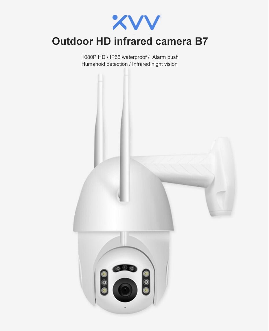 Original Xiaovv V380 PRO IP Camera 1080P FHD Outdoor WiFi Dome Waterproof  Security Surveillance Wir