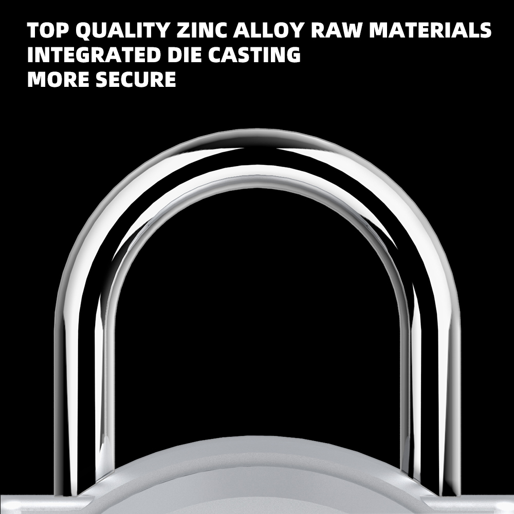 Fingerprint Padlock Smart Lock Anti-theft Security Lock Door Gym Locker Luggage Backpack Drawer
