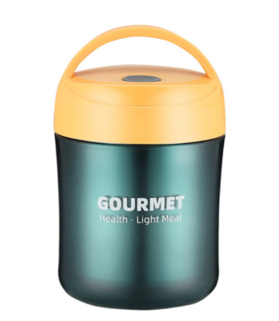 500ml Soup Cup Lunch Bento Box Stainless Steel Thermos Leakproof Food Container Thermal Cup Vacuum Flasks Straw Can Be Inserted