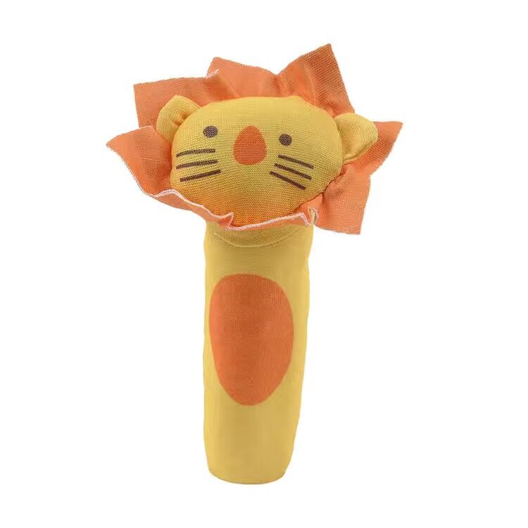 Cartoon Animal Hand Bell Rattle Soft Rattle Toy Baby Rattle Mobiles Baby Toys Cute Plush Bebe Toys 0-12 Months