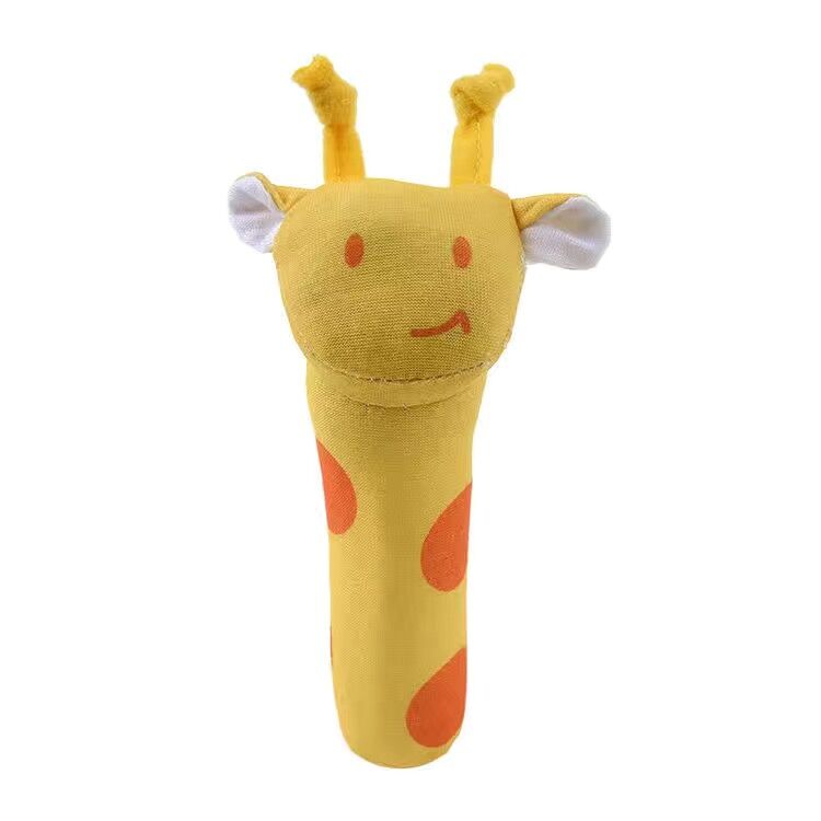 Cartoon Animal Hand Bell Rattle Soft Rattle Toy Baby Rattle Mobiles Baby Toys Cute Plush Bebe Toys 0-12 Months