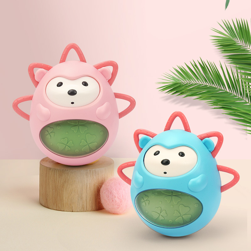 Baby Toys 0 12 Months Newborns Bathing Soft Toy For Baby Boy 1 Year Girl Infant Rattles Teether Montessori Musical Tumbler Teeth
