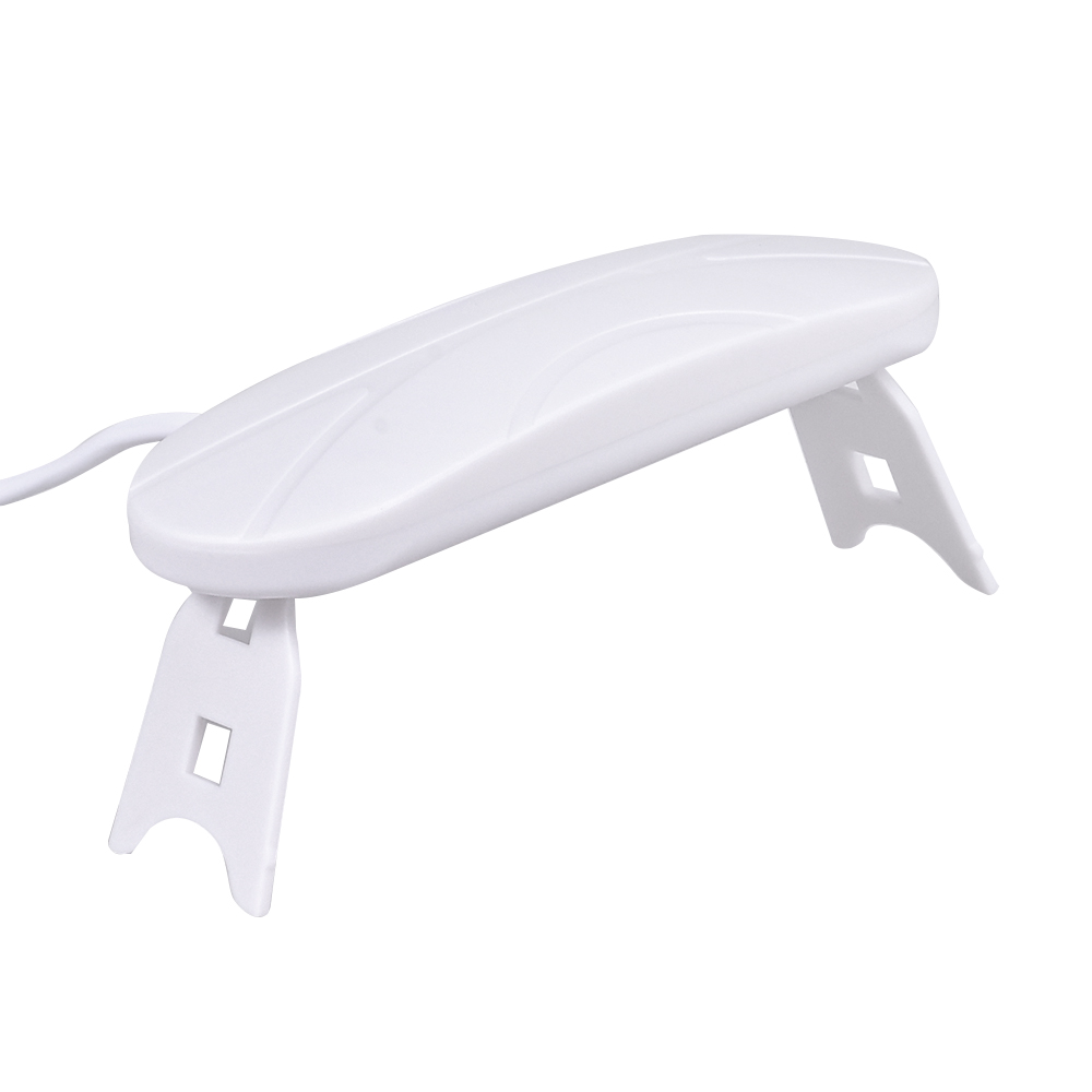 6W White Mini Nail Dryer Machine UV3 LEDs Lamp Portable USB Cable Home Use Nail UV Gel Varnish Dryer Lamp Nail Art Tool view 4
