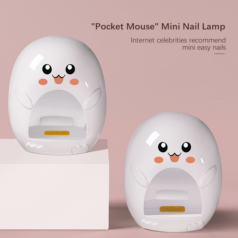 1 Pcs Mini Nail Lamp Small Portable Usb Type Nail Phototherapy Lamp Household Quick-drying Nail Lamp Professional Nail Tool