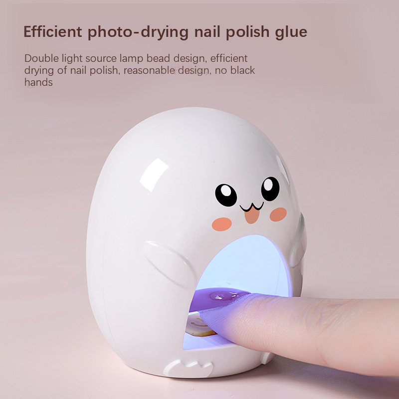 1 Pcs Mini Nail Lamp Small Portable Usb Type Nail Phototherapy Lamp Household Quick-drying Nail Lamp Professional Nail Tool view 2